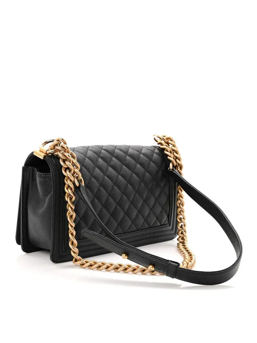 Chanel Caviar Quilted Medium Boy Flap #323654C35B